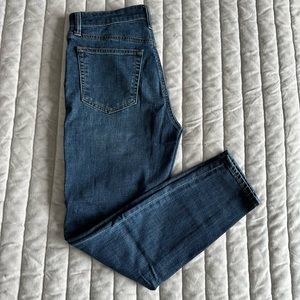 Lucky brand button fly jeans, size 27, barely worn
